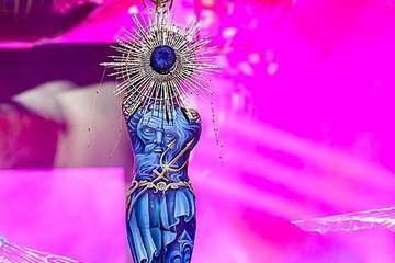 Tapicería Peñate, de Telde, se lleva el tercer premio del concurso de Maquillaje Corporal de 'Studio 54'/Lpcarnaval.